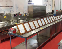 優(yōu)佰特廚房設備公司參與17屆博興縣國際廚房設備會展，參觀者絡繹不絕，受到的好評如潮