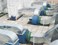 成都商用廚具生產(chǎn)廠家告訴你廚房通風排煙系統(tǒng)應該如何設計串聯(lián)通風機