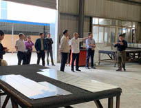 區(qū)領(lǐng)導(dǎo)視察優(yōu)佰特廚房設(shè)備公司，我公司獲高度贊揚(yáng)！