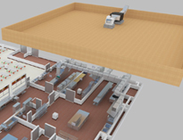 四川大型食堂廚房設(shè)備廠(chǎng)家告訴你商用廚房采用自然補(bǔ)風(fēng)的危害