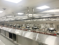 大型廚房設備廠家提醒你重視餐飲廚房設計