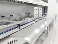 附近廚房設備廠家告訴你商用廚房設計的內(nèi)容和優(yōu)點有哪些